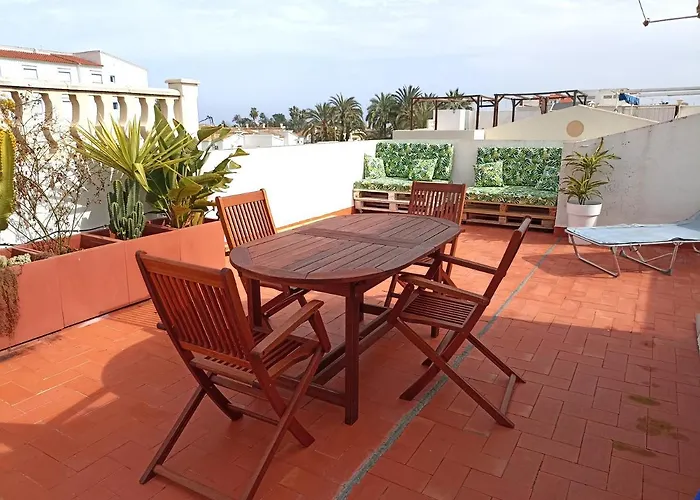 Els Molins Atico Con Azotea Privada A 500m De La Playa Appartamento