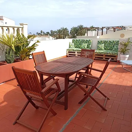 Els Molins Atico Con Azotea Privada A 500m De La Playa 公寓